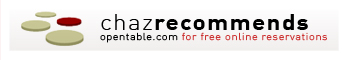 Chaz Recommends Opentable.com