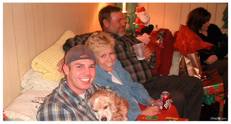 Chaz Decker and Margaret, his grandmother
