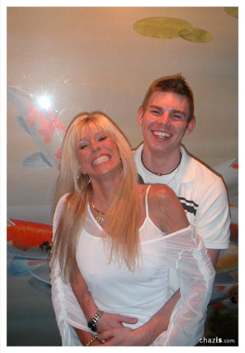 Chaz Decker and Michele, his mother